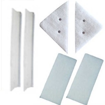 10 pairs of magnetic window wiper glass cleaner and accessories scouring cloth cleaning sponge wiper strip glass wiper strip