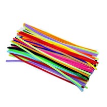Twisted Rod hairy root strip decorative deformation multi-color mixed color handmade Taipan wire wool rope color strip children Hundred