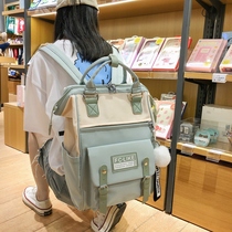 Champion school bag Korean version Harajuku ulzzang middle school students middle school students large capacity shoulder bag female 2021 new