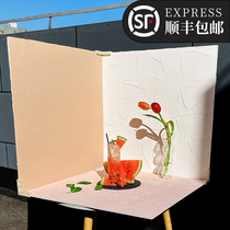 Photo props ins Wind texture background Board shooting cement board nail art background wall Net red photography background decoration cosmetics food decoration jewelry cake pvc3d three-dimensional pendulum