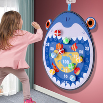 Childrens darts sticky ball toys sticky ball baby throwing disc stick stick target ball parent-child interactive puzzle room