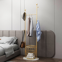 Hanger floor bedroom light luxury marble simple coat rack simple modern hanging bag rack Net red door hanger