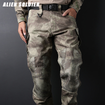  Fae soldier super version ruin camouflage motorcycle tactical army fan long pants mens spring and autumn commuter outdoor clothing