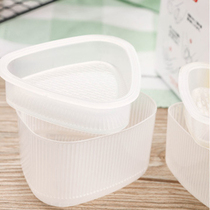 Sushi triangle rice ball mold size set Laver rice sushi triangle Bento tool model