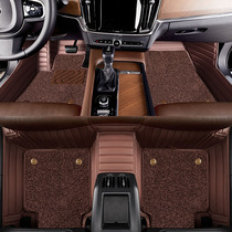  Volvo S90 car floor mat leather S60 XC60 XC90 XC40V60 fully surrounded double layer special customization