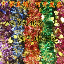 Christmas hairline pull flower ribbon ribbon event party birthday arrangement wedding room decoration wedding supplies