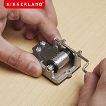 Kikkerland USA 3 LOVE SONGS hand-cranked music box 3 SONGS creative girl heart Music Box