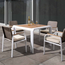 Aishang Garden Outdoor Courtyard Villa Garden Terrace Outdoor Tables and Chairs Swing Umbrella Shading Arbor