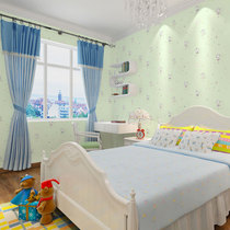 Yulan children's room wallpaper non-woven fabric girl's room bedroom background wall modern cartoon romantic wallpaper fairy