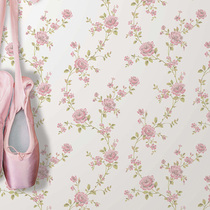 ROEN Rouran Wallpaper German Country Garden Flower Living Room Bedroom Restaurant Non-woven Fabric Environmentally Friendly Wallpaper 70102