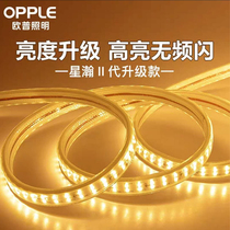 (Yunyan) Op lighting double row anti-strobe light with guest restaurant ceiling