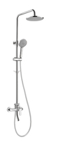 Faenza three functions with chrome plating can lift shower