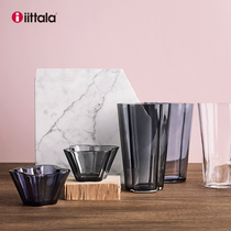 Iittala Itara Legend Lake series light luxury simple transparent glass vase living room ornaments