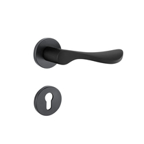 Panpan lock modern simple fashion Nordic minimalist light luxury bedroom lock room door lock magnetic lock hardware lock