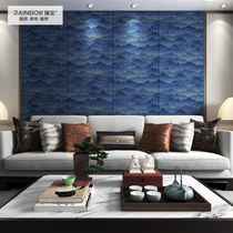 Ruibao Wallpaper National Treasure Light Luxury Space New Chinese Wallpaper Environmental Protection Living Room Bedroom TV Backwall Wallpaper