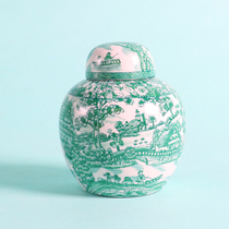 GERODI ceramic small number tea leaf jars decoration cans sugar jars table swing pieces display cabinet bookcases decorative artworks