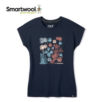 Smartwool Womens Sports Short Sleeve T-shirt 150 Series Moisture Wool Print Short Sleeve 6138 6139 6137