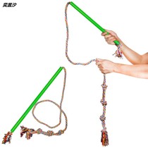 Dog stick interactive bite-resistant knot toy teddy knot toy teddy Koji golden dog puzzle puzzle relief outdoor dog training artifact