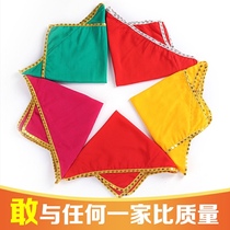 Hand silk flower four level five grade examination special childrens props dancing Big Rooster love beautiful Yangko dance octagonal towel
