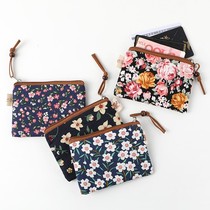 Pocket Pouch Small Crummy Cotton Cloth Art Zero Wallet Woman Middle Aged Mother Grandma Small Wallet Mini Coin Bag