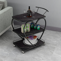 Hotel restaurant KTV bar 4S shop mobile trolley delivery car three-tier wine car tea car cake cart