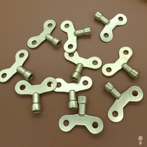Faucet switch key handle 4 points outdoor tap water faucet lock key anti-theft Four Corners universal anti-theft open