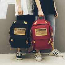 Backpack men Korean version of Harajuku ulzzang fashion trend junior high school students schoolbag ins mens backpack