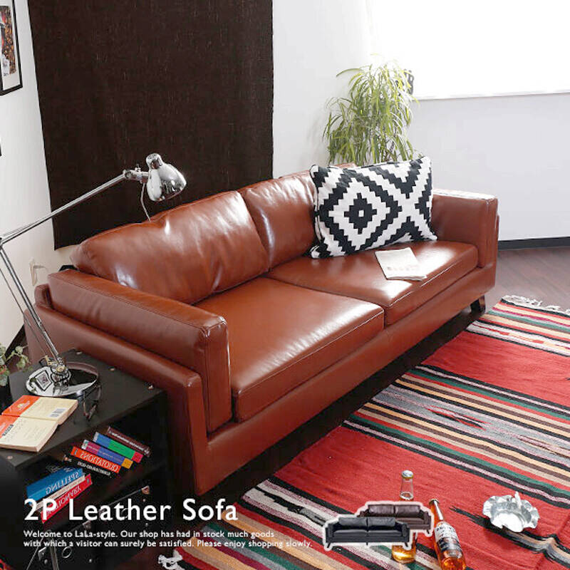 Century shield black modern simple reception area Reception room Office leather sofa Three-seat small office red