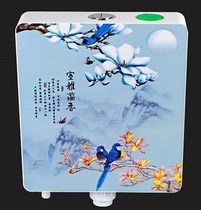 Household toilet toilet toilet flush tank set big punch force squatting toilet wall energy-saving thickened water tank