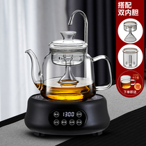 Taohuali glass teapot set Household water electric pottery stove Tea kettle Steam teapot insulation tea maker