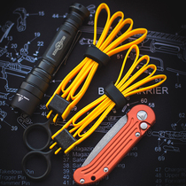 (Three sets) nylon plastic cable tie tactical disposable high-strength restraint strap PMC restraint strap