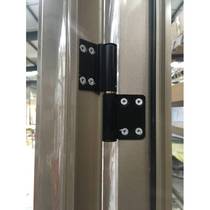 Wash-free titanium magnesium alloy toilet door hinge detachable hinge toilet door hinged bathroom door hinge Space aluminum