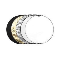 Reflective panel photography 80cm Five in one hand soft panel Send portable package photography anchor photography