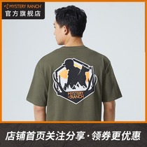 MYSTERY RANCH American heavyweight CORDURA blended cotton pattern t-shirt summer comfort