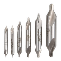 Bodhi Buddha Pearl Bell Mouth Knife Drilling Chamfered Knife Without Guard Cone Composite Center Drilling High-speed Steel Pinpoint Drill