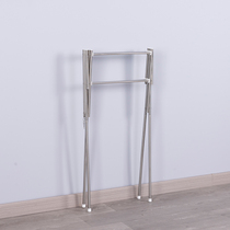 Skirter heater towel rack floor indoor clothes rack bedroom folding clothes rack household foot line drying rack