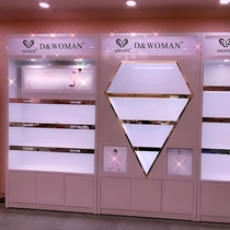 Cosmetics display cabinet beauty makeup store film shelf display rack can be customized 2021 new simple modern luxury