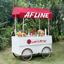 Creative night market mobile drink stall car Food car Net red flower car Mobile Promotion car mobile stall car