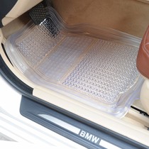 Car mat Universal easy to clean latex PVC surrounding car mat waterproof non-slip transparent plastic rubber silicone