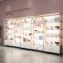 Beauty salon display cabinet cosmetic display rack shoe bag product shelf A rubber oil rack mother and infant sample rack