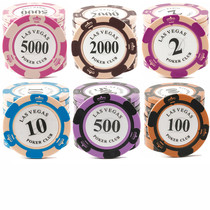 Mahjong chips Texas Hold 'em chips card special tokens for chess and card room high-end digital cards double-sided 20 chips