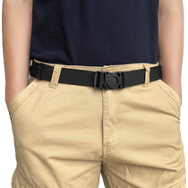 General nylon tactical belt outdoor men wide fine function belt female versatile black belt casual fashion