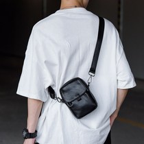 Mobile phone bag mens new simple casual small shoulder bag tide brand fashion sports mens messenger bag womens small bag