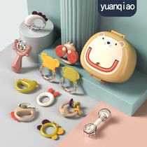 2021 baby tooth glue can be boiled toy molars gift box baby artifact 0-1 year mouth bite glue newborn rattle