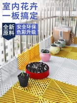 Anti-theft net pad balcony anti-fall flower frame household window sill guardrail plastic grid meat breathable grid partition