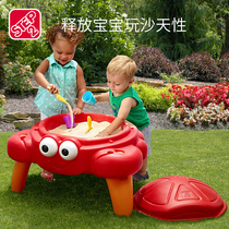 American imported Step2 kindergarten playground children play water sand toys indoor crab sand pool 866100