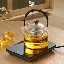 Xianfeng ultra-thin electric pottery stove boiling teapot MINI tea boiling machine home office boiling tea stove heat-resistant glass steaming teapot