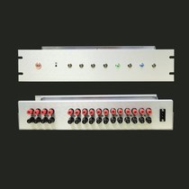 2 in 6 out 6 in 2 out speaker speaker switcher contrast PK audition tape remote control can be customized for other ways