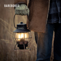 BAREBONES North State Outdoor Camping Lights Old Retro Camping Tent Main Lights Charging Emergency Railway Lights