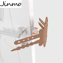 Close the door does not mute lock sets of doors pad to keep the wind blowing the door lock mute artifact door paste buffer sound